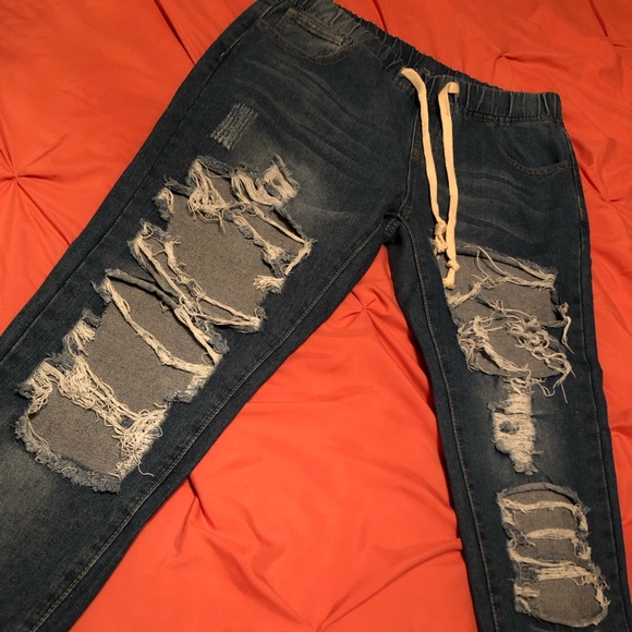 American Bazi jean jeggings/joggers - Picture 2 of 6